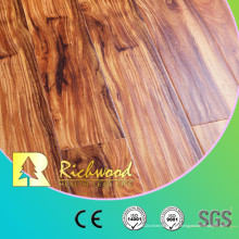 Revestimento de madeira laminado Handscraped do carvalho branco da prancha 12mm HDF do vinil